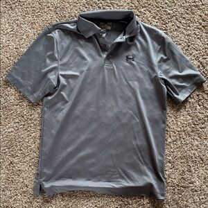 Under Armour Men's Charcoal Polo Shirt